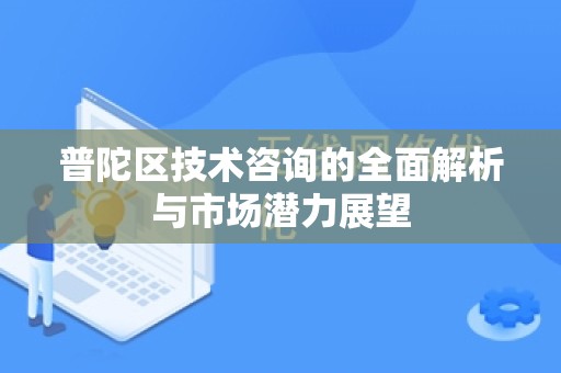 普陀区技术咨询的全面解析与市场潜力展望