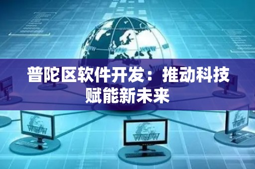 普陀区软件开发：推动科技赋能新未来