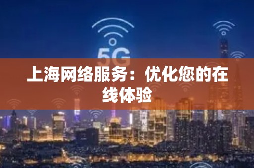 上海网络服务：优化您的在线体验