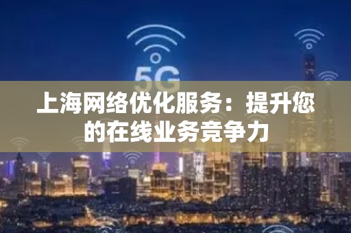 上海网络优化服务：提升您的在线业务竞争力