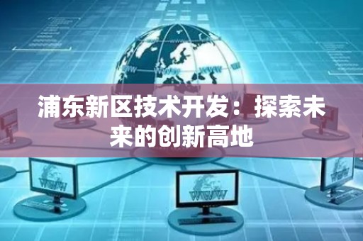 浦东新区技术开发：探索未来的创新高地
