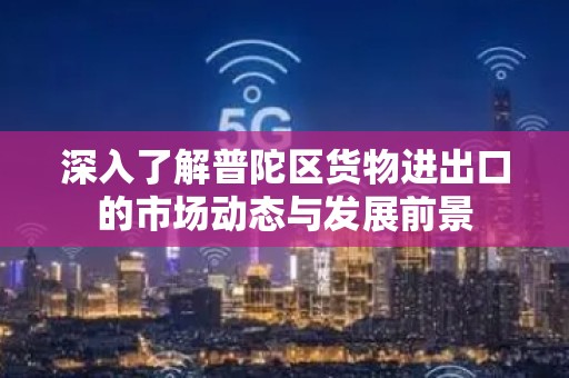 深入了解普陀区货物进出口的市场动态与发展前景