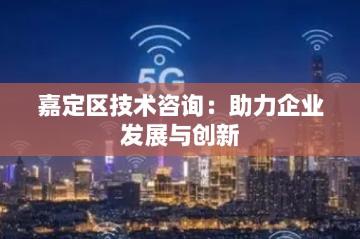 嘉定区技术咨询：助力企业发展与创新
