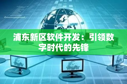 浦东新区软件开发：引领数字时代的先锋
