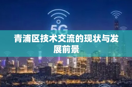 青浦区技术交流的现状与发展前景