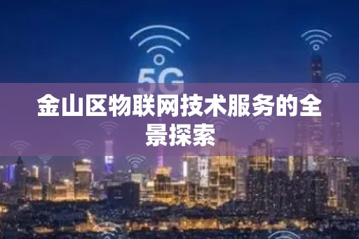金山区物联网技术服务的全景探索
